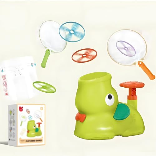 �t���C���O�f�B�X�N�����`���[ �O�V�� �t���C���O�f�B�X�N �������� ���ő��삷��|�b�v�A�b�v�t���X�r�[�������� �e�q�̌� ���ԉ~��8�� ����l�b�g2�� �h��}�X�N1���𑕔� �����ł����O�ł��v���C�\ �q�������̑��蕨 (A)