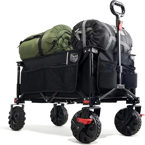 TIMBER RIDGE XXL Bollerwagen Faltbar 200L Breite...