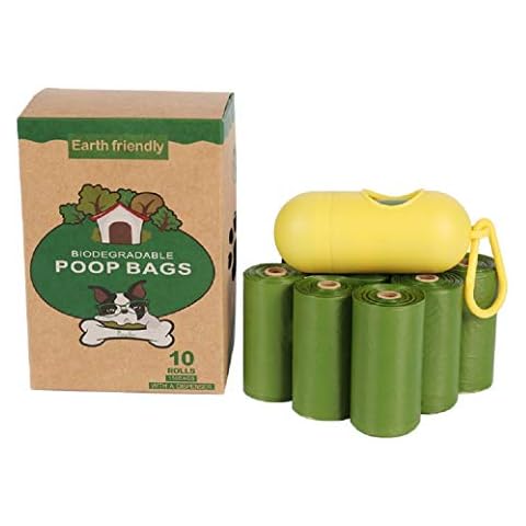 Eco-Friendly Dog Waste Bags with Dispenser Cover