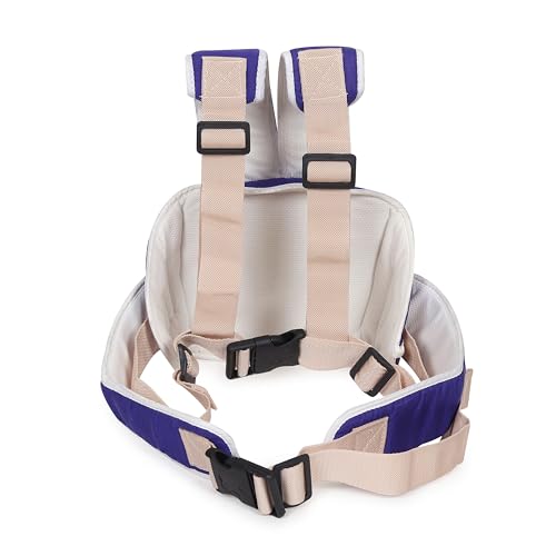 Image of MELVIS Kids Safety Belt for Two Wheeler, Portable Seat Belt Children Motorcycle Harness for Motorcycle Bike, Adjustable Safety Harness for Boys Girls (2-12yrs) (Dark Blue)