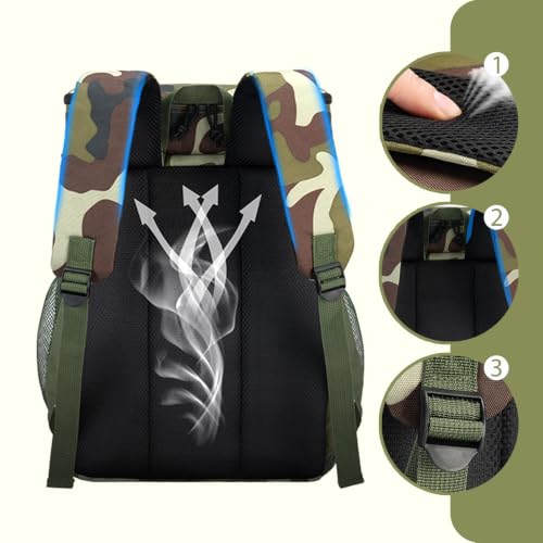Image of Backpack Cooler Insulated Leakproof, Soft Cooler for Outdoor Camping Hiking