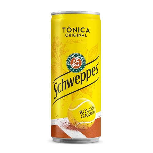 Schweppes Tónica Original, Bebida Refrescante - Lata 33cl
