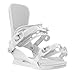 Union Juliet Womens Snowboard Bindings, L, White
