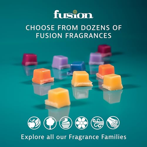 FUSION by Scentsationals Scented Wax Fragrance Melts - Kitchen Spice - Wax Cubes Pack, Home Warmer Tart, Electric Wickless Candle Bar Air Freshener, Spa Aroma Decor Gift - 2.5oz (3-Pack)