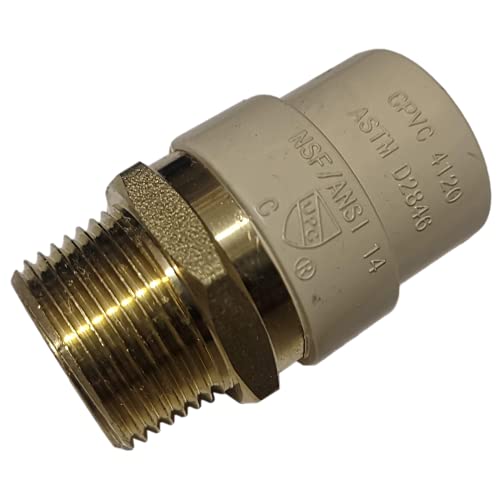 Encuentra conector macho cpvc marca xfitting, en la categoría de conexiones de plomería. Conector macho CPVC Marca XFITTING 3