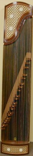 Dunhuang 694Kk Burmese Rosewood Guzheng With Master Signature #TOP5