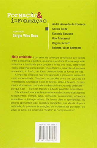 Formação e informação ambiental: Jornalismo para iniciados e leigos