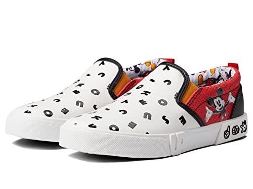 Ground Up Mickey Mouse Letter Slip-On (Little Kid/Big Kid)