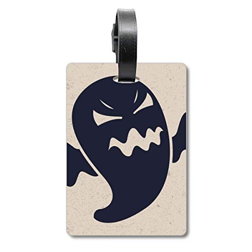 Étiquette valise fantômes halloween en PVC souple ultra résistant et durable