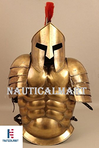 Medieval 300 Spartan Muscle Armor with Helmet