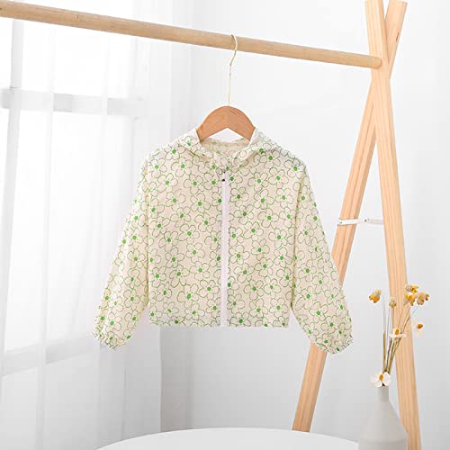 Toddler Boys Girls Sunscreen Jackets Printing Cartoon Hooded Outerwear Zipper Coats down Jacket Kid2