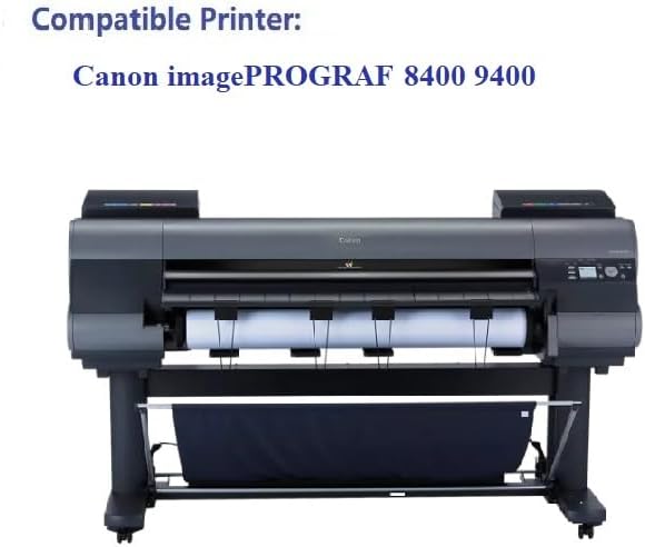 Vivid Colors VC PFI-706 Green Ink Cartridge for Canon PFI-706GN (700ml, Green) for Canon imagePROGRAF 8400 9400 Printer.
