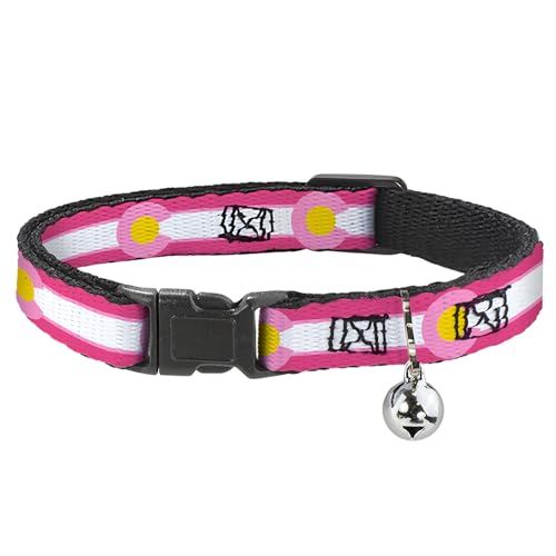 Collar para Gato Buckle-Down Protege a tu Compañero con Talla M 1.27cm 2