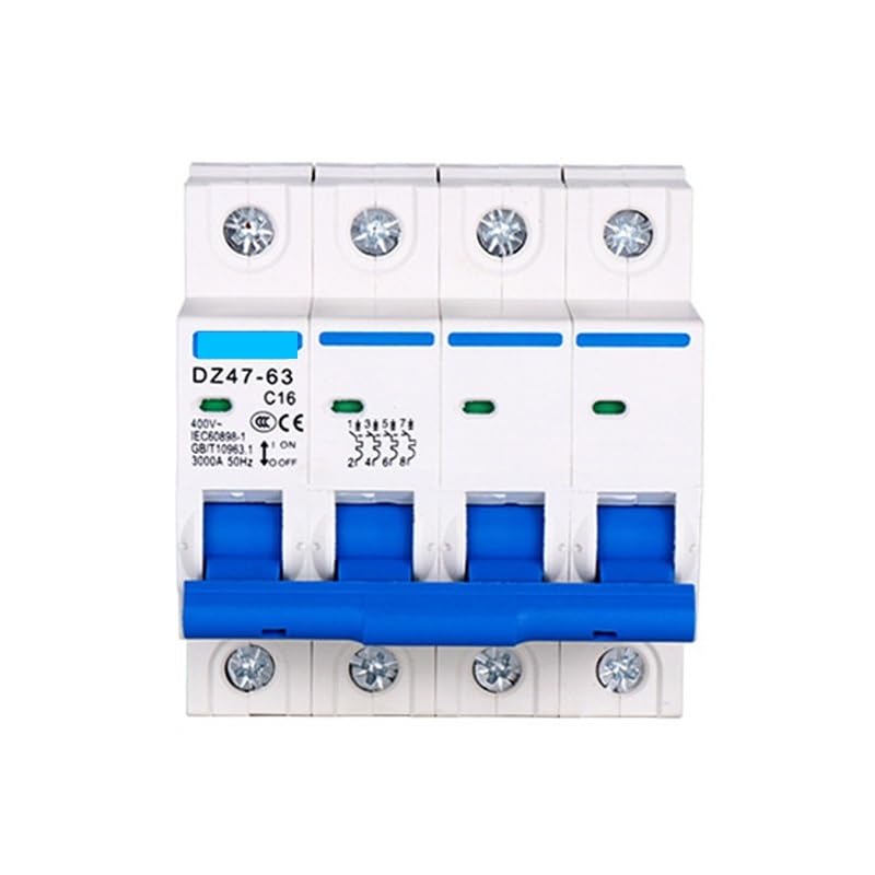 Disyuntor mini tipo C con capacidad de corte avanzada para protección de 16A 6