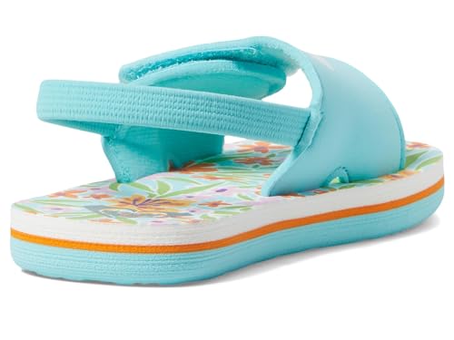 Image of Roxy Girl's TW Finn Sling Back Flip Flop Sandal Sandal, NAVY DREAM, 7 M M US Toddler
