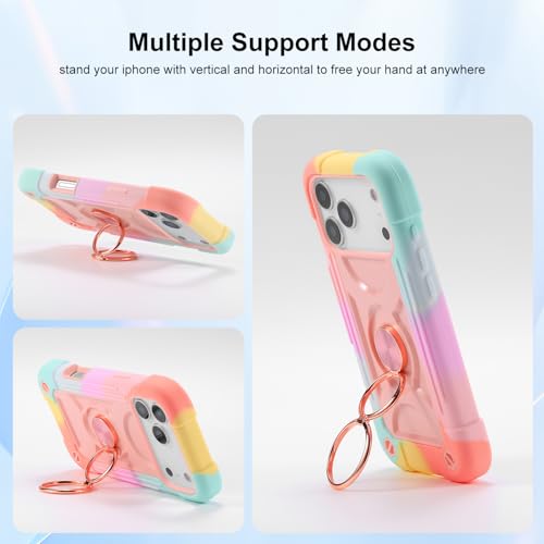 Coque iPhone 17 Pro renforcée rose pour éviter la casse des écrans - 2