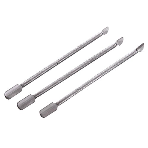 YOULY 3 x Schaber Nagelhautschieber Professionelle Manikuere 13,5 cm – Bild 2