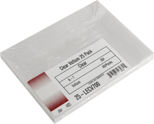 Leader A7 Parchlucent Vellum Envelopes (5.25