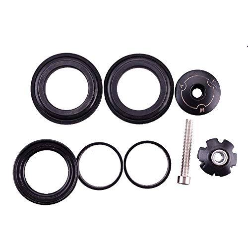 Niome Mountain Bike Front Fork 26\" Black Bicycle Forks Accessories Parts Cycling Bike Fork - Thumbnail 3