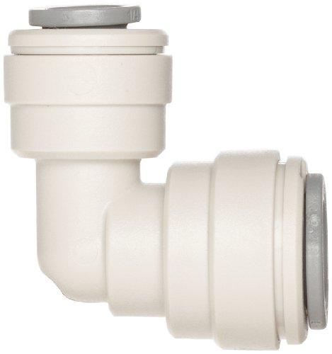 Codo reductor John Guest acetal de 3/8 x 5/16 con alta resistencia estructural pack de 10 3