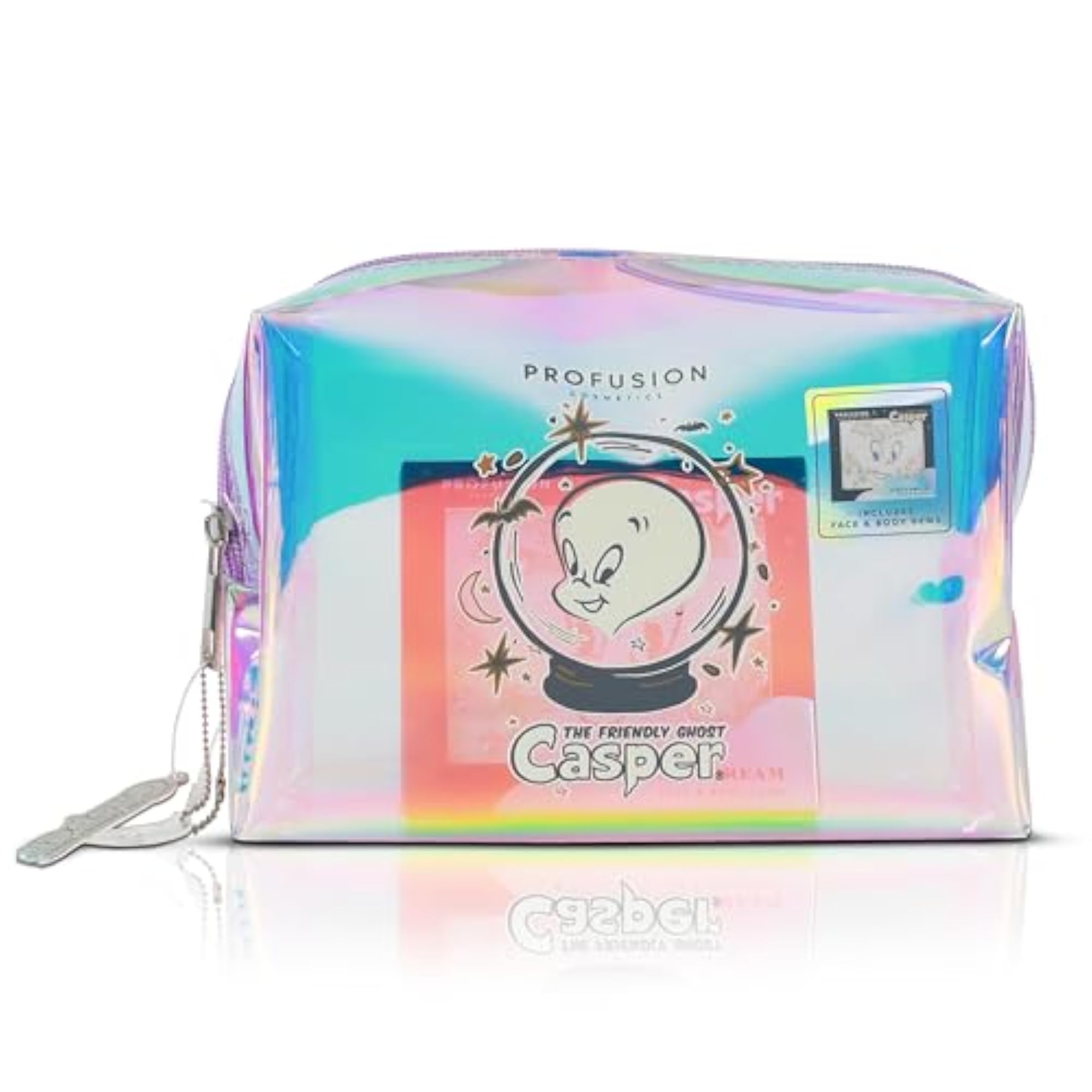 Casper The Friendly Ghost Bag & Glow In The Dark Face Gems