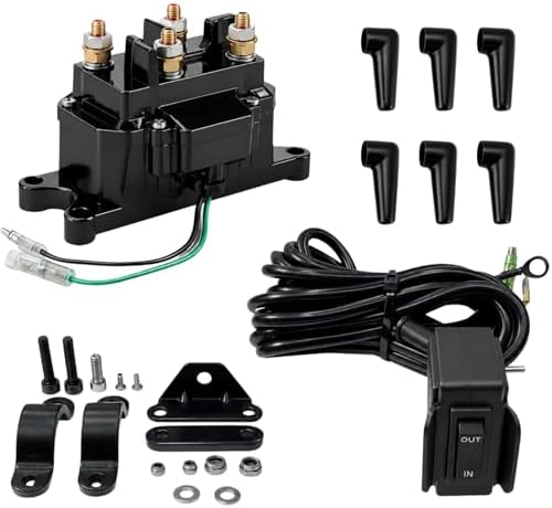 Winch Solenoid Relay 12V 300A for ATV UTV 3000-5000lbs