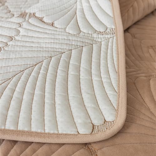 Housse de canapé d'angle en velours E 90x180 cm pour modèle 1 à 4 places