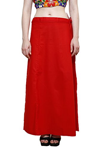 Image of Pistaa combo of 3 Women's Cotton Best Indian Readymade Inskirt Saree petticoats