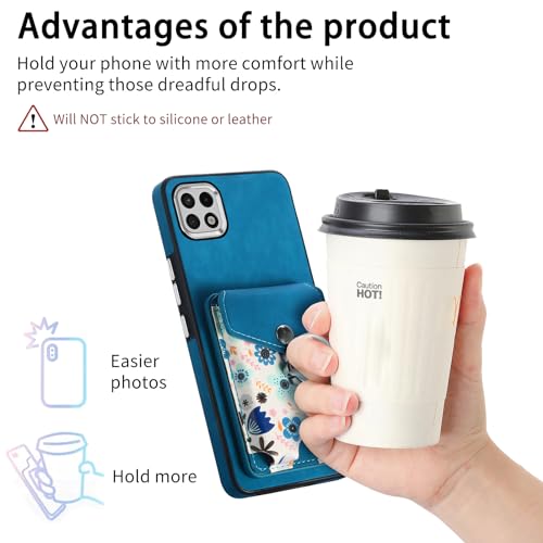 Protège-écran et coque Samsung Galaxy A22 5G avec emplacement cartes - 7