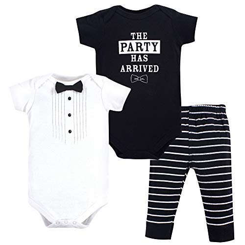 Image of Little Treasure Unisex Baby Cotton Bodysuit and Pant Set