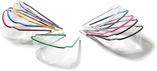 HALYARD SAFEVIEW Eyewear Assembled Glasses, Lightweight, Assorted Colors, SV50A (Case of 50)