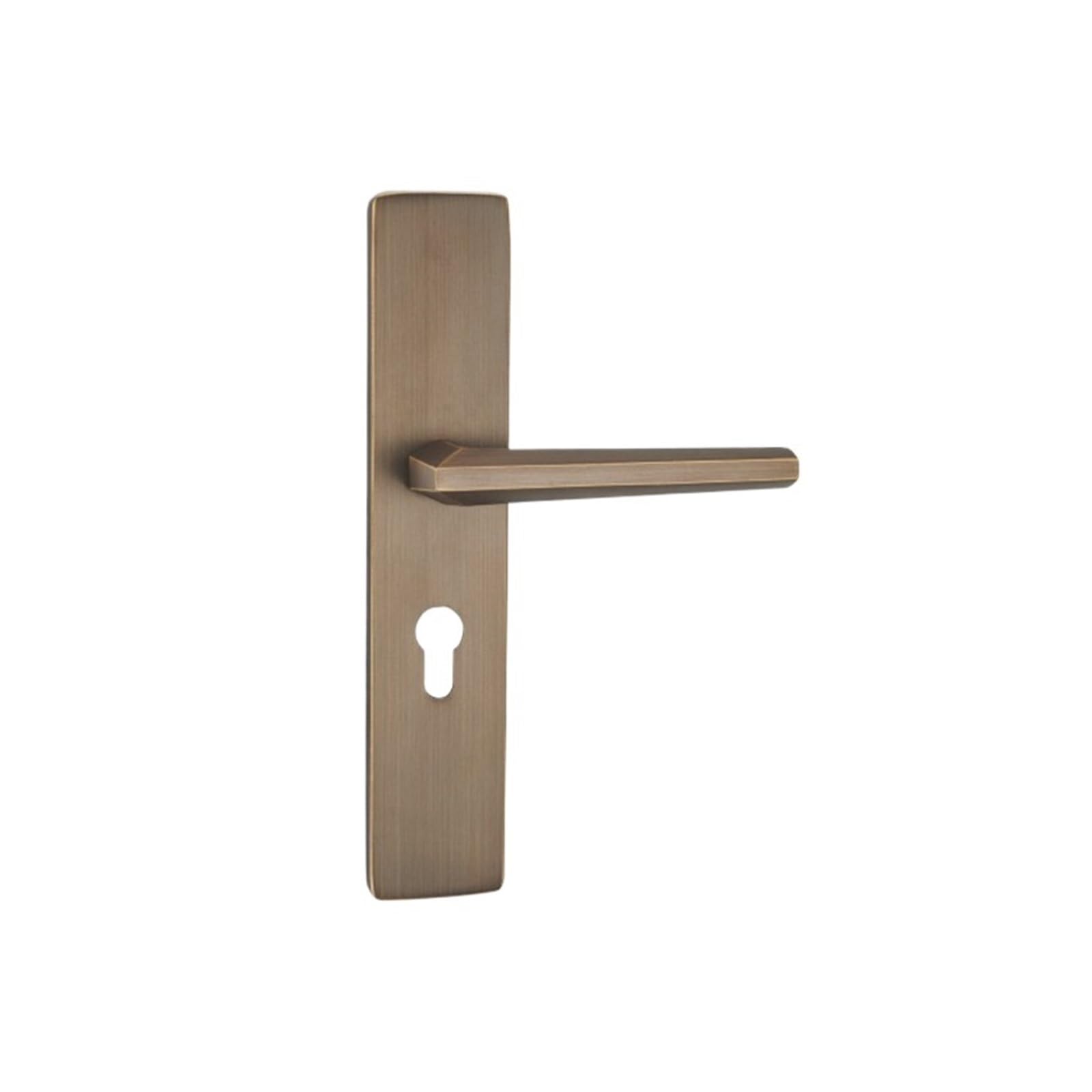 Kfvmvtdw One Color Minimalist Black Pure Copper Door Lock For Bedroom Silent
