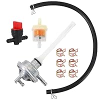 Dokili Benzinhahn Unterdruck 15mm für Piaggio Liberty Zip Vespa ET2 ET4 125 150 LX 50 4T