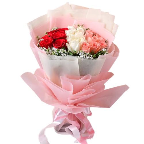 Breathtaking Bouquet of Mixed Roses For Anniversary Gift, Birthday Gift, Wedding Gift, Congratulations Gift, Mother's Day Gift (Same Day Delivery)-image-43
