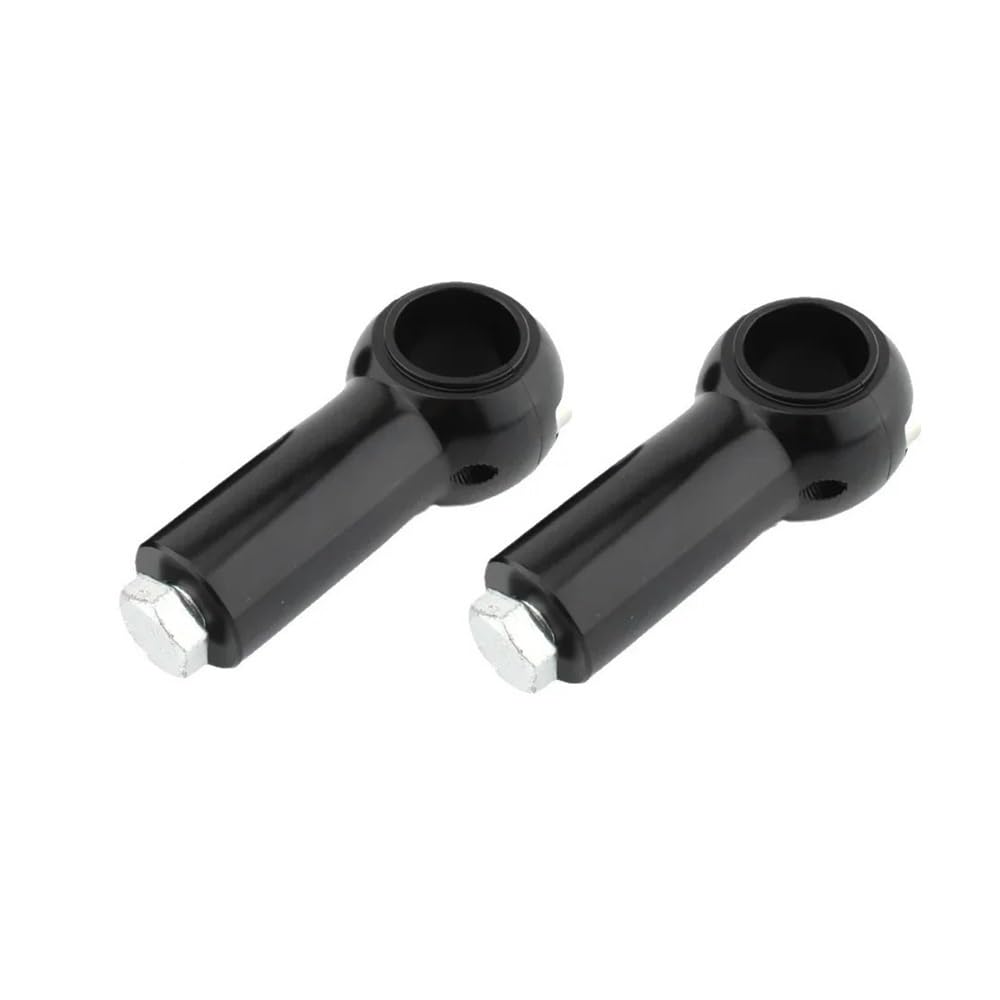Rehausseur guidon moto 25mm noir améliore la posture et le confort du dos