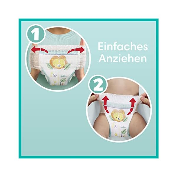 Pampers Night Windeln Pants Größe 6 (15kg+) Baby-Dry, 32 Höschenwindeln, SINGLE PACK und Pants Größe 6 (14-19kg) Baby… – Bild 13