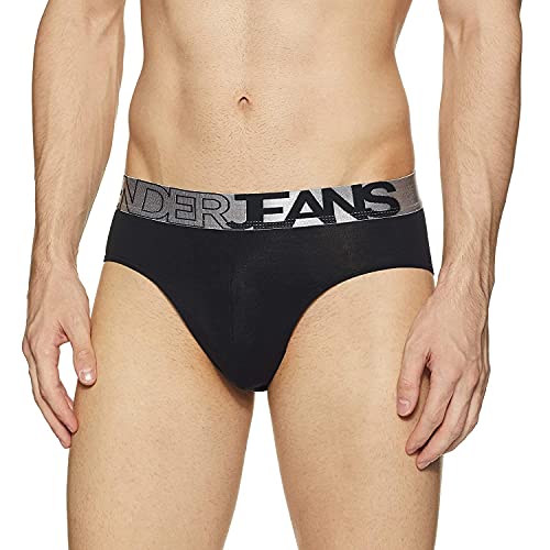 Image of Underjeans Men Cotton Blend Brief - Pack of 2