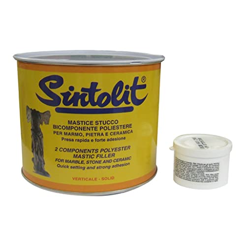 Sintolit LIT175 Mastic de mastic pour marbre, blanc