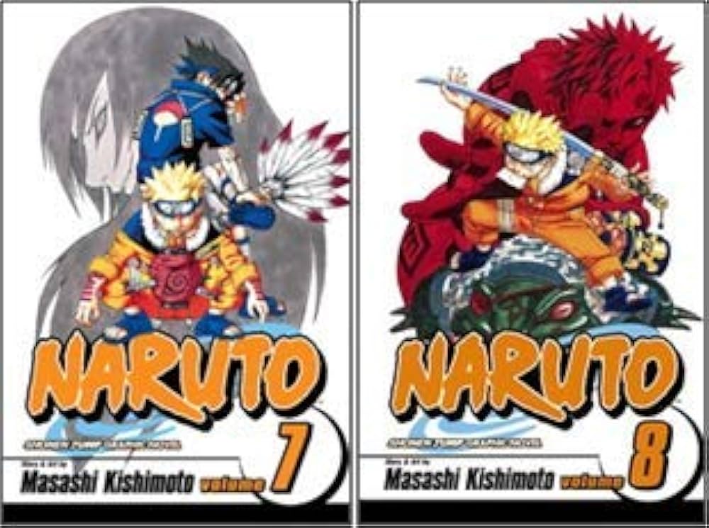 Naruto Manga Set, Vol. 1-10: Masashi Kishimoto: Books