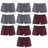 【REGALO PARA HOMBRES】 Estos calzoncillos tipo bóxer también pueden ser un regalo ideal para su esposo, novio, como regalo de cumpleaños, graduación, boda, día de acción de gracias, Navidad y aniversario, los calzoncillos tipo bóxer son un regalo maravilloso.