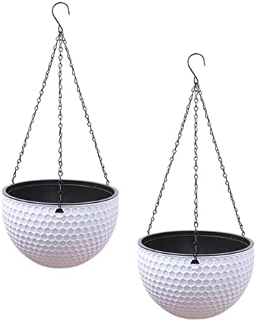 2 Pcs Flowerpot Planter Indoor Plastic Planter Hanging Planter Ha...