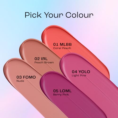 Image of SUGAR Cosmetics Play Smooth Operator Matte Lip Crayon | Long Wearing & Pigmented | Can Be Used On Your Eyes, Lips And Cheeks | 3.3Gm (03 FOMO)