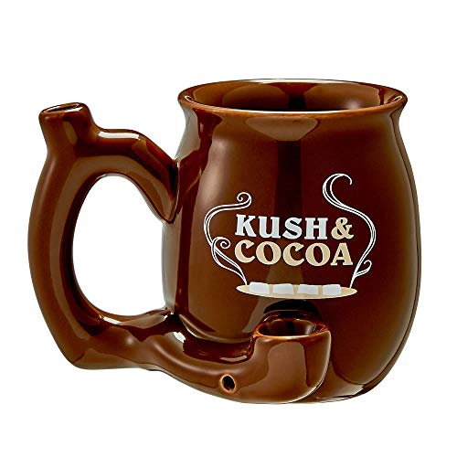 FASHION CRAFT 82455 KUSH & COCOA SINGLE WALL CERAMIC COFFEE MUG