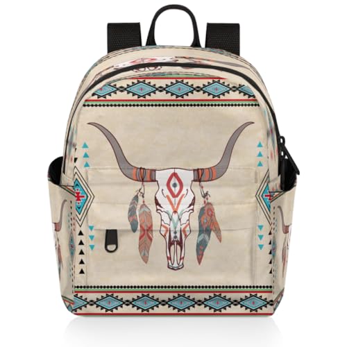 Vintage Sheep Feathers Backpack for Women Large Capacity with Adjustable Pressure Relief Strains Lightweight Travel Backpack for Work Travel Casual Gifting2