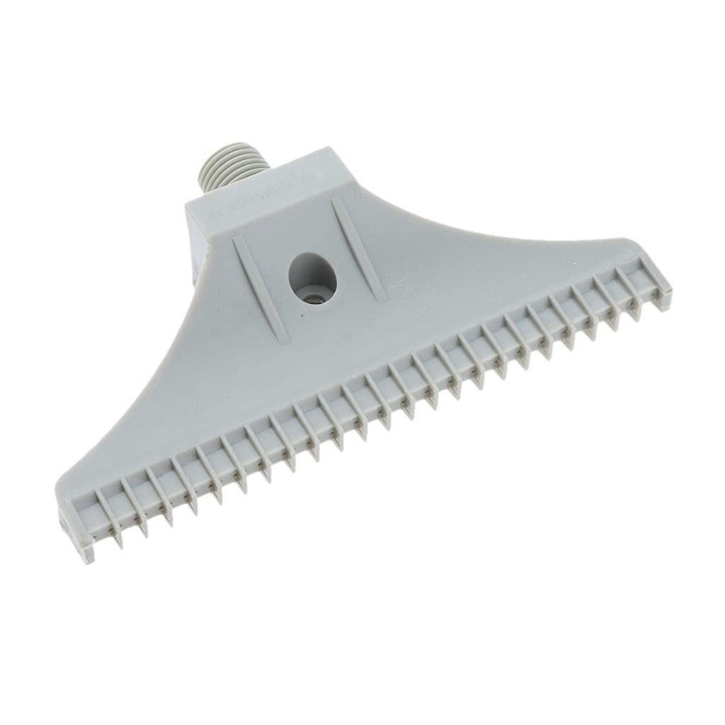 Colcolo 10x Filettatura Da 1/4", Ugello a Getto D'aria Piatto Grigio Da 110 Mm