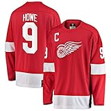 Fanatics Detroit Red Wings Retro Breakaway NHL Jersey #9 Howe - XXL