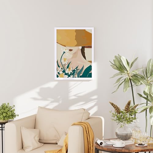 decorUhome 12x16 Picture Frame Set of 10, Display Photos 8.5x11 with Mat or 12x16 Unmatted for Picture Frames Collage Wall Decor, White