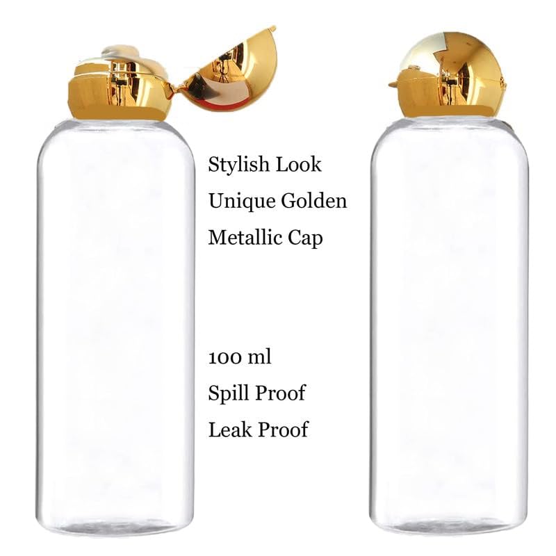Prakash 500ML Transparent Empty Bottle (Pack of 3) Portable Clear BPA-Free Cylinder Shampoo Lotion Hand Pump Bottle Durable Refillable Containers for Massage Oil, Liquid Soap 1