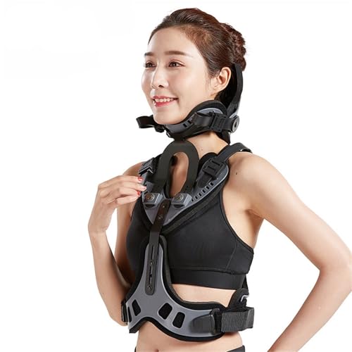 Brace tracción cervical para rehabilitación de fracturas de cuello en adultos