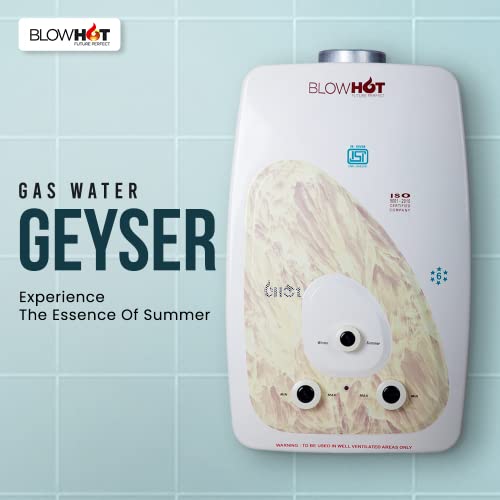 BLOWHOT गैस गीजर 6 लीटर
